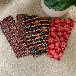 LuLaRoe leggings Bundle lot of 3